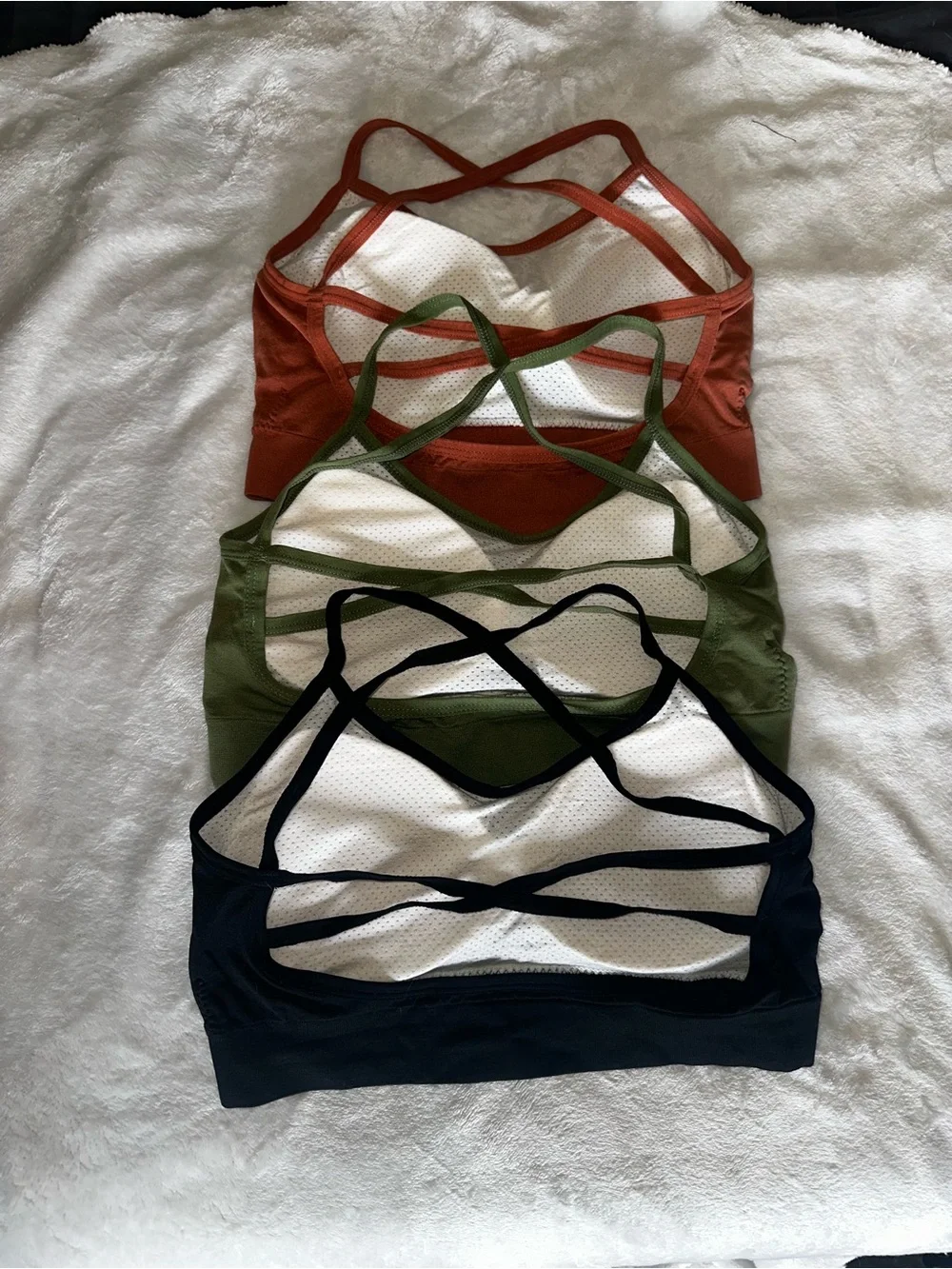 Like New Strappy Bralette 3 pack